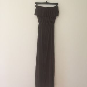 New Chocolate Brown Maxi Dress from Bali